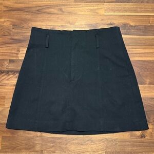 Zara Elegant Black Mini Skirt